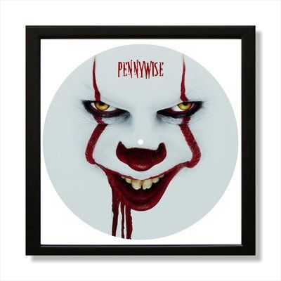 Vinyl Record Decor in a Wooden Frame Pennywise 14" 759-4-1 photo