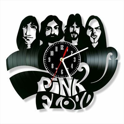 Wall Vinyl Record Clock Pink Floyd 12" Vinyl-Clock-Pink Floyd-5 photo