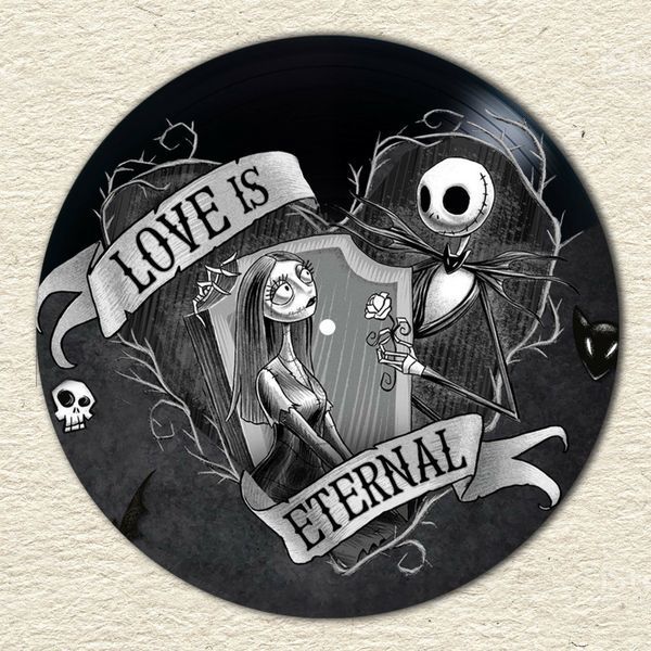 Vinyl Record Decor Nightmare Before Christmas 12" 139-3-6 photo