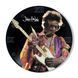 Wall Vinyl Record Clock Jimi Hendrix 12" UF-Clock-Jimi Hendrix-1 photo 1