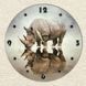 Wall Vinyl Record Clock Rhino 12" 84-2-1 photo 3