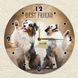 Wall Vinyl Record Clock Australian Shepherds 12" UF-Clock-Australian Shepherds-1 photo 3