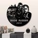 Настінний вініловий годинник Той, хто біжить по лезу, діаметр 30см Vinyl-Clock-M-Blade Runner-1 фото 3