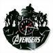 Настінний вініловий годинник Месники, діаметр 30см Vinyl-Clock-M-Avengers-4 фото 1