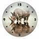 Wall Vinyl Record Clock Rhino 12" 84-2-1 photo 1