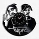 Настінний вініловий годинник Тупак Шакур, діаметр 30см Vinyl-Clock-2Pac-1 фото 1