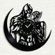 Настінний вініловий годинник Бетмен, діаметр 30см Vinyl-Clock-Batman-10 фото
