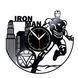 Wall Vinyl Record Clock Iron Man 12" Vinyl-Clock-M-Iron Man-5 photo
