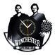 Настінний вініловий годинник Надприродне, діаметр 30см Vinyl-Clock-M-Supernatural-4 фото 1