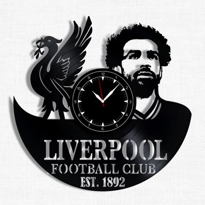 Wall Vinyl Record Clock FC Liverpool 12" Vinyl-Clock-FC Liverpool-1 photo