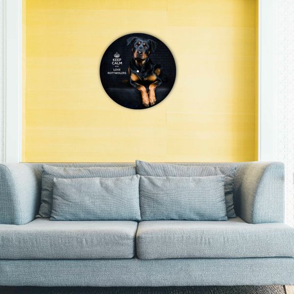 Vinyl Record Decor Rottweilers 12" UF-Decor-Rottweilers-1 photo