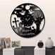 Wall Vinyl Record Clock Halloween 12" Vinyl-Clock-Halloween-3 photo 2