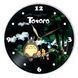 Настінний вініловий годинник Мій сусід Тоторо, діаметр 30см UF-Clock-My Neighbor Totoro-2 фото 1