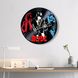 Wall Vinyl Record Clock AC DC 12" UF-Clock-AC DC-4 photo 2