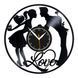 Wall Vinyl Record Clock Love 12" 125-1-4 photo 1