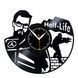 Настінний вініловий годинник Half-Life, діаметр 30см Vinyl-Clock-Half-Life-2 фото 1