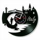 Wall Vinyl Record Clock Italy 12" Vinyl-Clock-Italy-1 photo 1