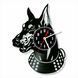 Wall Vinyl Record Clock Doberman 12" 47-1-2 photo