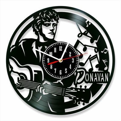 Wall Vinyl Record Clock Donovan 12" Vinyl-Clock-Donovan-1 photo