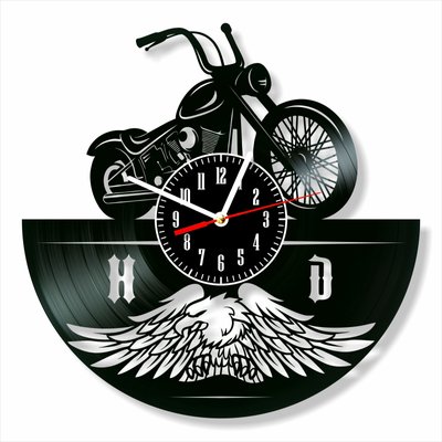 Wall Vinyl Record Clock Harley Davidson 12" Vinyl-Clock-Harley Davidson-1 photo