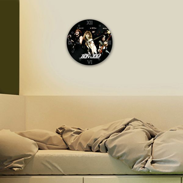 Wall Vinyl Record Clock Bon Jovi 12" UF-Clock-Bon Jovi-2 photo