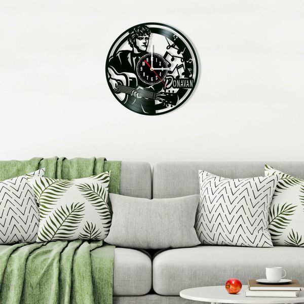 Wall Vinyl Record Clock Donovan 12" Vinyl-Clock-Donovan-1 photo
