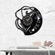 Wall Vinyl Record Clock Dogs 12" 48-1-1 photo 2