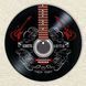 Vinyl Record Decor Guitar 12" 594-3-1 photo 3