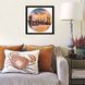 Vinyl Record Decor in a Wooden Frame New York 14" 31-4-1 photo 2