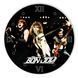 Wall Vinyl Record Clock Bon Jovi 12" UF-Clock-Bon Jovi-2 photo 1