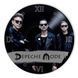 Настінний вініловий декор Depeche Mode, діаметр 30см 520-3-1 фото 1