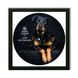 Vinyl Record Decor in a Wooden Frame Rottweilers 14" UF-Frame-Rottweilers-1 photo 1