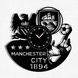 Wall Vinyl Record Clock FC Man City 12" Vinyl-Clock-FC Man City-1 photo 1