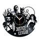 Настінний вініловий годинник Ліга справедливості, діаметр 30см Vinyl-Clock-M-Justice League-6 фото 1