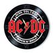 Wall Vinyl Record Clock AC DC 12" UF-Clock-AC DC-4 photo