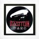 Vinyl Record Decor in a Wooden Frame Led Zeppelin 14" 548-4-2 photo