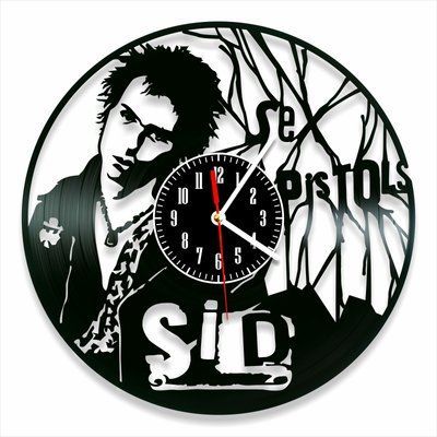 Wall Vinyl Record Clock Sex Pistols 12" Vinyl-Clock-Sex Pistols-2 photo