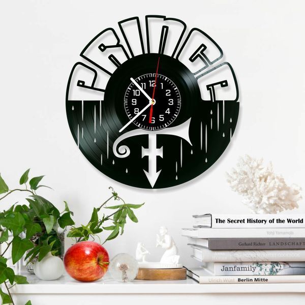 Wall Vinyl Record Clock Prince 12" Vinyl-Clock-Prince-8 photo