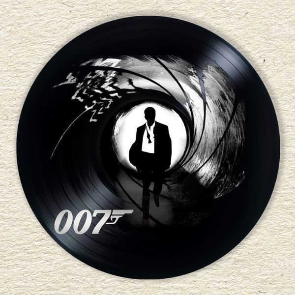 Vinyl Record Decor James Bond 12" 741-3-1 photo