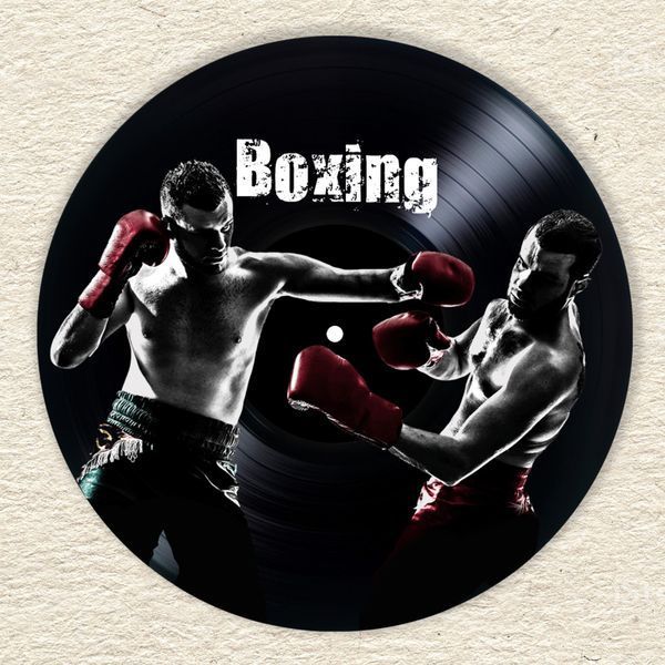 Vinyl Record Decor Boxing 12" 213-3-1 photo