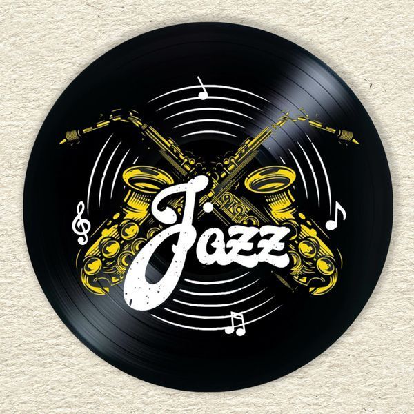 Vinyl Record Decor Jazz 12" 595-3-1 photo
