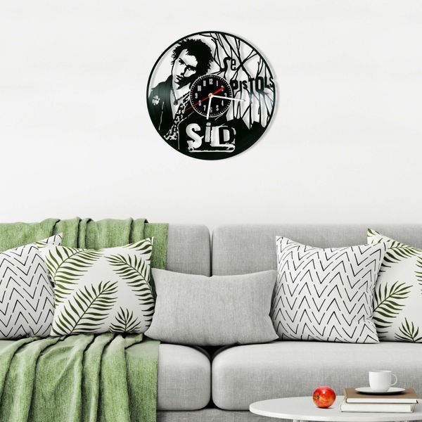 Wall Vinyl Record Clock Sex Pistols 12" Vinyl-Clock-Sex Pistols-2 photo