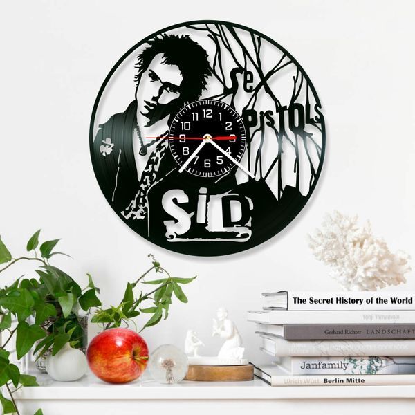 Wall Vinyl Record Clock Sex Pistols 12" Vinyl-Clock-Sex Pistols-2 photo