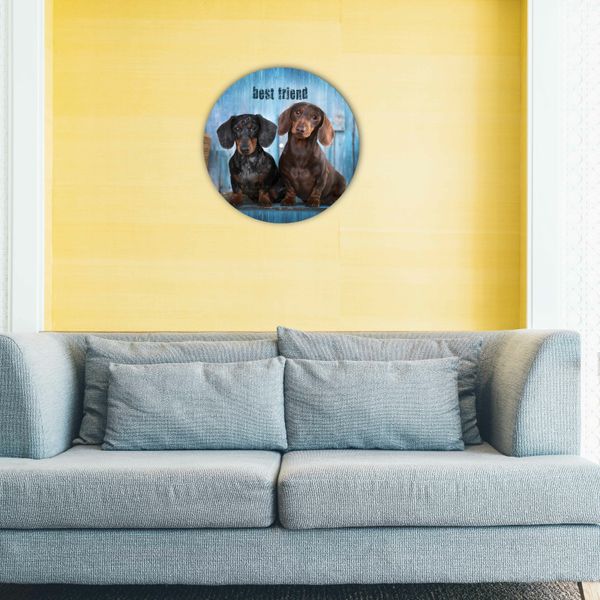 Vinyl Record Decor Dachshunds 12" UF-Decor-Dachshunds-1 photo