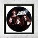 Настінний вініловий декор в дерев'яній рамці Black Sabbath, розміром 36см 507-4-1 фото 3