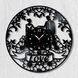 Wall Vinyl Record Clock Love 12" 125-1-6 photo 1