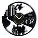 Настінний вініловий годинник Чарівник країни Оз, діаметр 30см Vinyl-Clock-M-The Wizard of Oz-4 фото