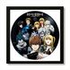 Vinyl Record Decor in a Wooden Frame Death Note 14" UF-Frame-Death Note-2 photo