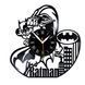 Настінний вініловий годинник Бетмен, діаметр 30см Vinyl-Clock-Batman-23 фото
