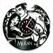 Настінний вініловий годинник Мулан, діаметр 30см Vinyl-Clock-C-Mulan-2 фото 1